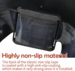 funbliss baby car mirror for rear-facing car seats, mounted on a fixed headrest, showing a clear view.